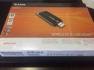 Adaptador Inalámbrico D-link Dwa-110 Wireless G Usb Adapter