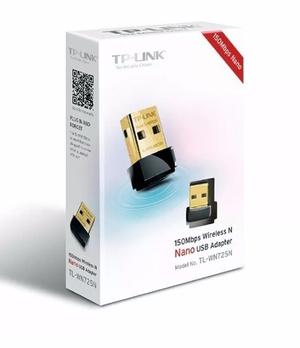 Adaptador Mini Usb Wifi Tp-link Wn-725n 150mbps Somos Tienda