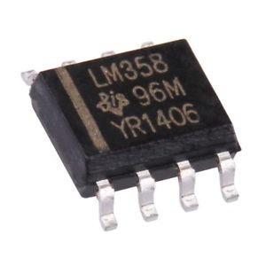 Amplificador Smd Lm358 Lm358n Opamp Dual 0-70deg C8-sop