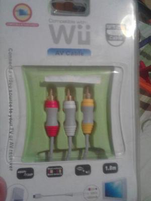 Cable Audio Video Nintendo Wii