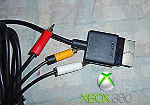Cable Audio Y Video Xbox 360 Original