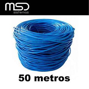 Cable Utp Cat 5e Certificado 50 Metros.