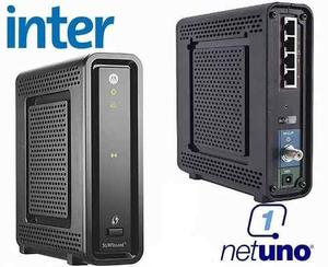 Modem Router Para Intercable Net Uno 3.0 Motorola Sbg Ng