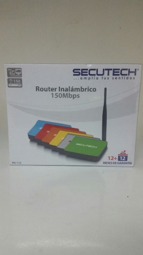 Router Inalambrico 150mbps Secutech