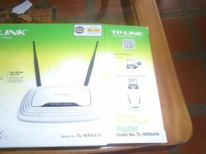 Router Inalambrico Tplink Tl-wr841n 02 Antenas 300mpbs Wifi