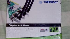 Tarjeta Inalámbrica Pci Trendnet 300mbps