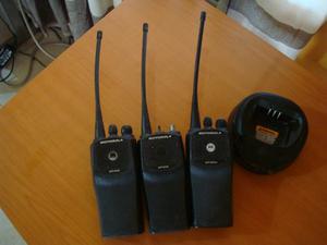 3 Radios Transmisor Portatil Motorola Ep 450 Vhf