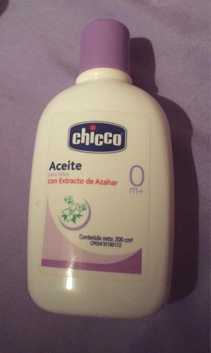 Aceite Chicco Con Extracto De Azahar