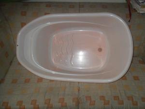 Bañera Para Bebé De Plástico Resistente Con Silla