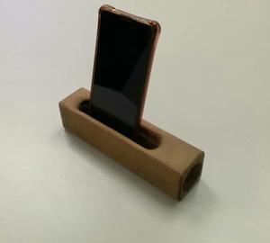 Base De Celular (Stand) Con Amplificador De Sonido