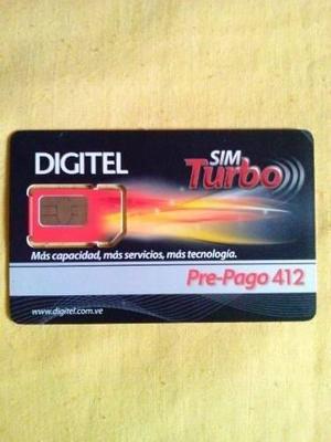 Chip Turbo Negro Solo Datos Con Plan De 3gb