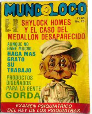 Coleccionable Revista Vintage Mundo Loco N° 26 1981