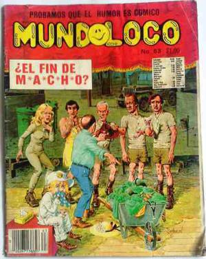 Coleccionable Revista Vintage Mundo Loco N° 63 1981