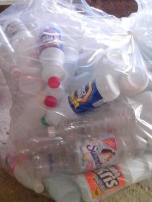 Envases Plasticos De Un Litros Usados En Buen Estado