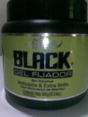 Gelatina Gel Rolda Black Fijador. Producto Nuevo