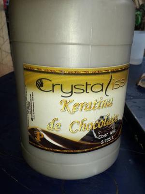 Keratina De Chocolate Cristaliss ---galon--- Solo El Paso 2