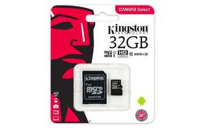 Micro Sd 32gb Kingston Memoria Clase 10 Somos Tienda Chacao