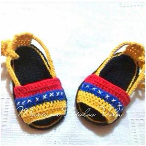 Alpargatas Para Bebes Tejidos A Crochet Venezuela Zapatos