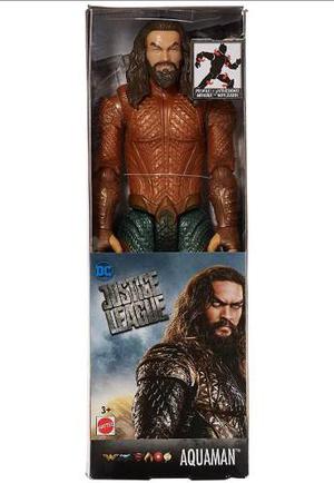 Figura Aquaman Liga De La Justicia De 30 Cm Articulado Matt