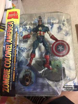 Figura Capitán America Marvel Zombies Sin Abrir