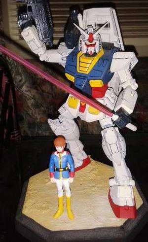 Figura Coleccion Gundam Rx-78 (con Amuro Ray)