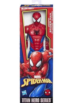 Figura De Spiderman Blindado De 30 Cm Marca Hasbro