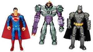 Figuras De Accion Pack 3 Batman / Superman / Lex Luthor