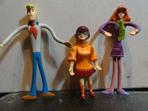 Figuras Juguete Escoobydoo Fred Dafpne Y Vilma Hanna Barbera