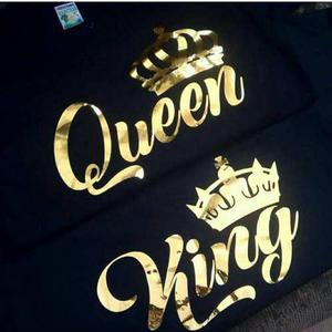 Franela King Y Queen