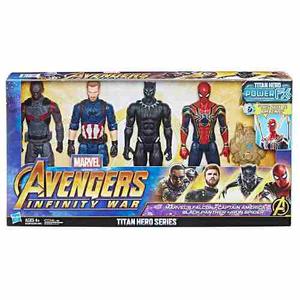 Marvel Avengers Infinity War Titan Hero 12 Figure 4-pack -