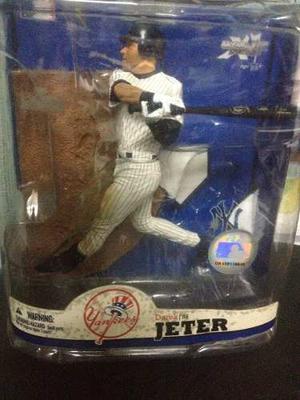 Memorabiblia Figura De Beisbol Derek Jeter Mcfarlane Nueva