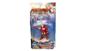 Mini Figura Avengers Thor Spiderman Iron Man Capitan America