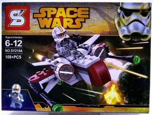 Muñecos Armables Estilo Lego Figuras Star Wars Naves 3