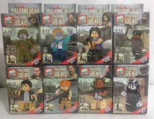Muñecos Armables Estilo Lego Figuras The Walking Dead