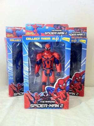 Muñecos Spiderman Super Heroes Avengers Figuras 18 Cm