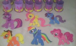 My Little Pony, Mi Pequeño Pony, Peppa Pig, Figuras De