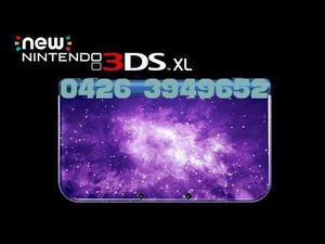 Nintendo 3ds Xl Galaxy. Nuevo Con Su R4. Incluye Accesorios.