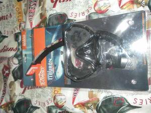 Set Careta Snorkel Profesional Tiburón Ecology Nuevo