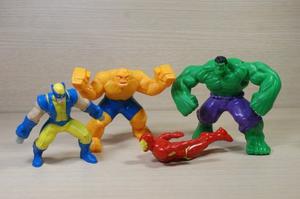 Set De 4 Figuras Marvel