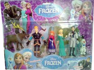 Set De 6 Figuras De Frozen Coleccion