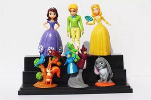 Set De 6 Figuras De Princesa Sofía 6-12 Cm