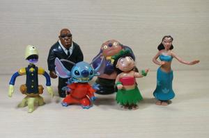 Set De 6 Figuras Película Lilo & Stitch De Disney