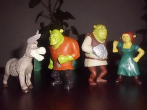 Set De Figuras De Los Personajes De La Película Shrek