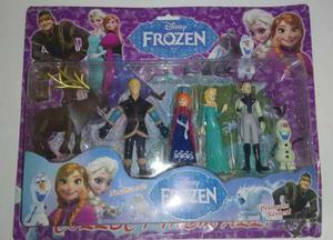 Set De Figuras Muñecos Frozen Juguetes