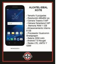 Telefono Alcatel Ideal Xcite 4g Lte Android 7.0 Nuevo