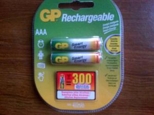 Bateria Gp Aaa 1.2v 400mah (recargable)