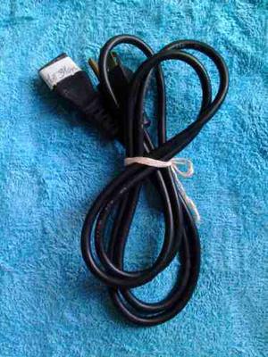 Cable Poder/corriente Pc/cpu/monitor 1mt-39cms