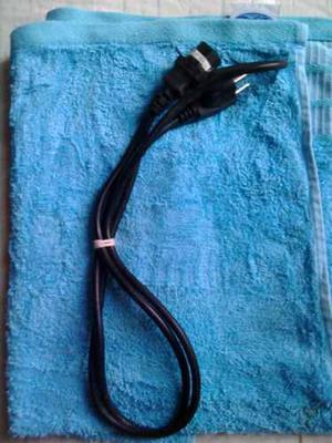 Cable Poder/corriente Pc/cpu/monitor 1mt-47cms