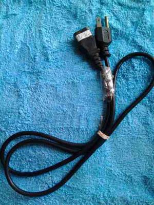 Cable Poder/corriente Pc/cpu/monitor 1mt-7cms