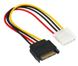 Cable Sata Power A Molex Ide Adaptador Para Riser